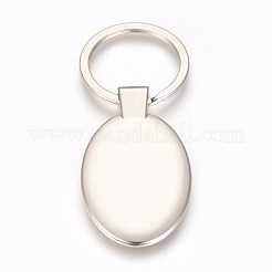 Цинковый сплав кабошон настройки брелок KEYC-E028-10P