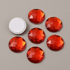 Самоклеящиеся акриловые наклейки со стразами STIC-WH0003-001A