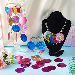 150 шт. ПВХ пайетки/звенья из пайеток&nbsp;PVC-TA0001-07B