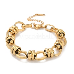 Браслеты-цепочки из нержавеющей стали 304&nbsp;BJEW-L610-22G