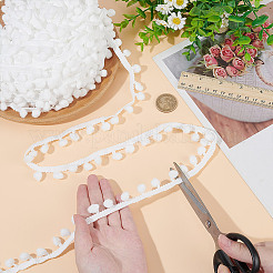 Полиэстеровый помпон шарик кисточка кружевная лента DIY-WH0683-64