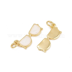 Латунь эмаль подвески&nbsp;KK-F908-19G