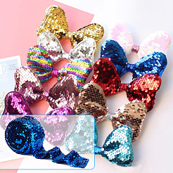 Пластиковые блестки эластичные шарики OCOR-WH0077-45A