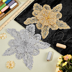 2 шт. 2-х цветные цветочные декоративные корсажи для аксессуаров одежды&nbsp;FIND-NB0006-52