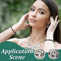 Бусины из нержавеющей стали 304 STAS-UN0013-64AS