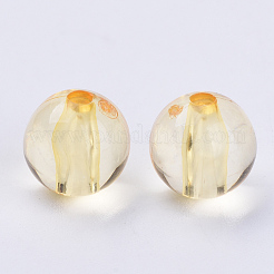 Прозрачные акриловые бусины&nbsp;X-TACR-Q255-8mm-V