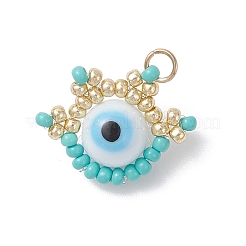 Подвески из стеклянных бусин PALLOY-MZ00952