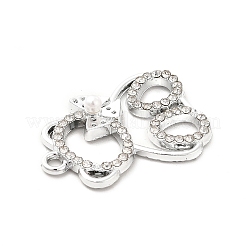 Сплава кристалла горный хрусталь подвески ALRI-E006-01P