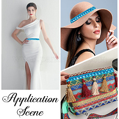 Металлизированная кружевная отделка OCOR-WH20020-24D