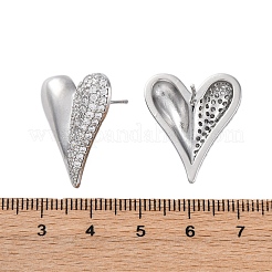 Серьги-гвоздики из циркония EJEW-Q014-37P