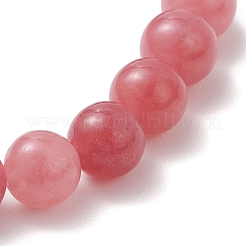 Браслеты из натурального кварца с имитацией клубничного кварца&nbsp;BJEW-JB13141