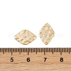 Латунные текстурированные геометрические подвески-соединители KK-B137-10G-02
