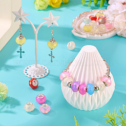 20 шт. перламутровые европейские бусины из смолы RESI-TA0004-36