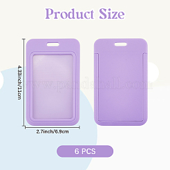 Держатели пластиковых удостоверений личности&nbsp;AJEW-WH20017-23B