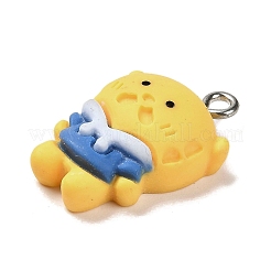 Подвески из непрозрачной смолы&nbsp;RESI-G097-01C