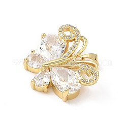 Латунные микро проложить кубического циркония подвески&nbsp;KK-L239-056G-02