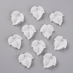 Осенняя тема прозрачные матовые акриловые подвески&nbsp;PAF002Y-14