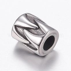 Европейские бусины из нержавеющей стали 304 STAS-P173-116AS