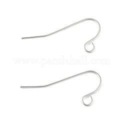 Латунные крючки для сережек&nbsp;KK-H258-06H-S