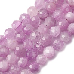 Природные кунцит бисер нитей G-P587-B01-02