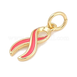 Латунь эмаль подвески&nbsp;KK-Q028-30G-01