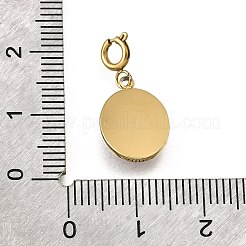 Подвеска овальная ограненная с натуральным сердоликом (окрашенная и нагретая) из нержавеющей стали 304 STAS-H202-17G