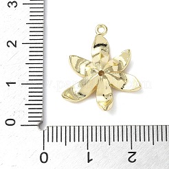 Латунные микропаве прозрачные подвески с фианитом KK-Z106-01G-04