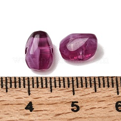 Непрозрачные акриловые бусины&nbsp;OACR-G061-04B