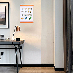 Настенная брошь в рулонах для демонстрации ювелирных изделий ODIS-WH0001-61