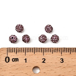 Бусины со стразами&nbsp;RB-A053-4mm-10