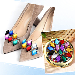 200шт акриловые кабошоны OACR-SP0001-48