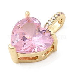 Латунные микро проложить кубического циркония подвески&nbsp;KK-C141-06KCG