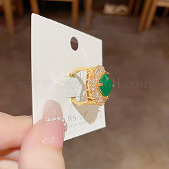 Специальные латунные кольца с кубическим цирконием&nbsp;FS-WG96586-02