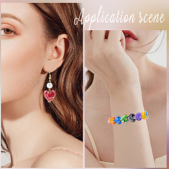 100 шт. акриловых бусин&nbsp;ACRP-PA0001-03