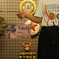 4 комплект 4 стиля из натурального дерева AJEW-CF0001-01