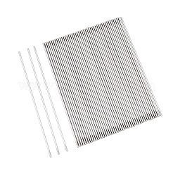 50 шт. 201 нержавеющая сталь шариковая ручка с выдвижным штифтом FIND-BT0001-34