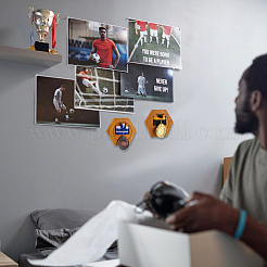 Самоклеящиеся деревянные держатели медалей AJEW-WH0009-55