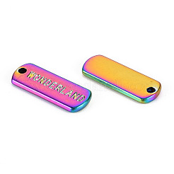 Подвески из сплава цвета радуги PALLOY-S180-252-NR