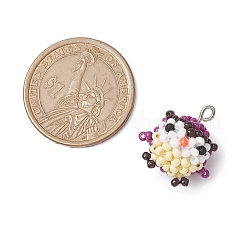 Стеклянные подвески из бисера&nbsp;PALLOY-MZ00393