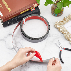 Самоклеящаяся гибкая молдинговая накладка из нержавеющей стали FIND-WH0290-42B-EB