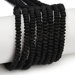 Бусы из натуральной лавы G-B135-C02-01