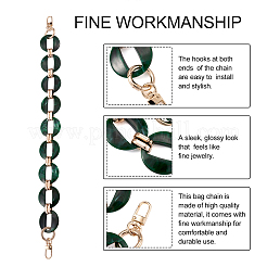 2шт. 2-х стильный ремешок для сумки из смолы и акрила FIND-GN0001-37