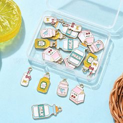 20 шт. 5 стиля подвески из экологически чистого сплава с эмалью&nbsp;ENAM-FP0002-88