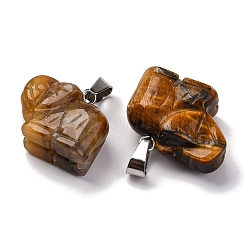 Природных тигровый глаз подвески&nbsp;G-B127-05P-06