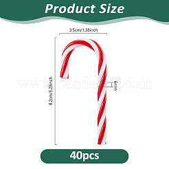 40 шт. подвесные украшения из пластика в форме леденца&nbsp;KY-DC0001-54