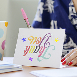 Квадратные деревянные штампы DIY-WH0546-010