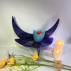 Держатель маятника с лунным кристаллом и лозоходством&nbsp;DIY-F142-04