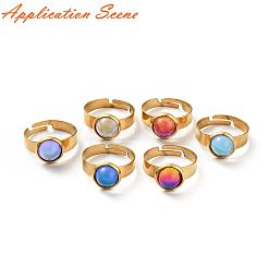 Регулируемые кольца для пальцев из нержавеющей стали 304 STAS-E471-04C-G