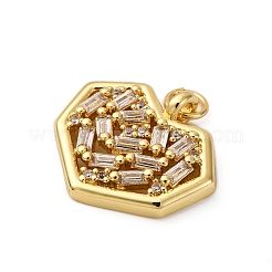 Латунные микро проложить кубического циркония подвески&nbsp;KK-P308-17G