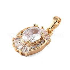 Латунные микро проложить кубического циркония подвески&nbsp;KK-E795-07KCG